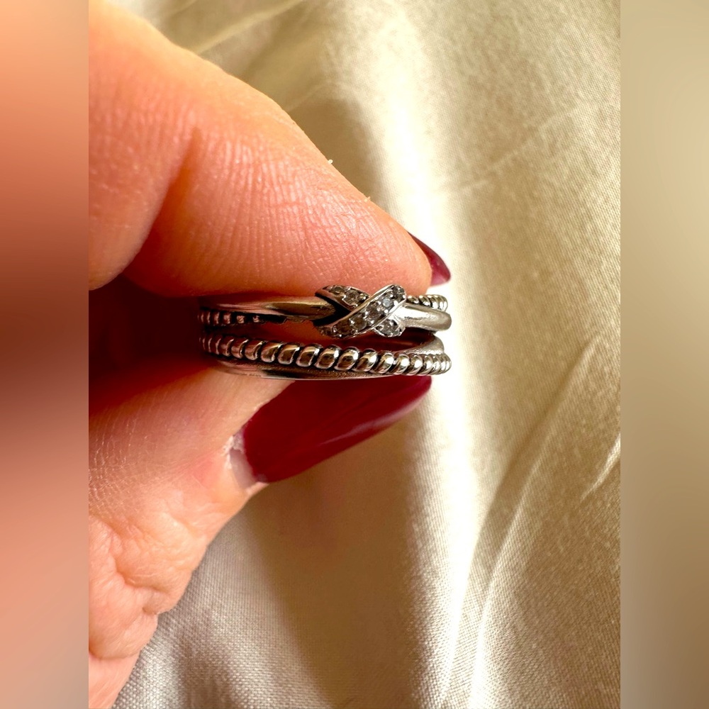 David Yurman X crossover Band Ring